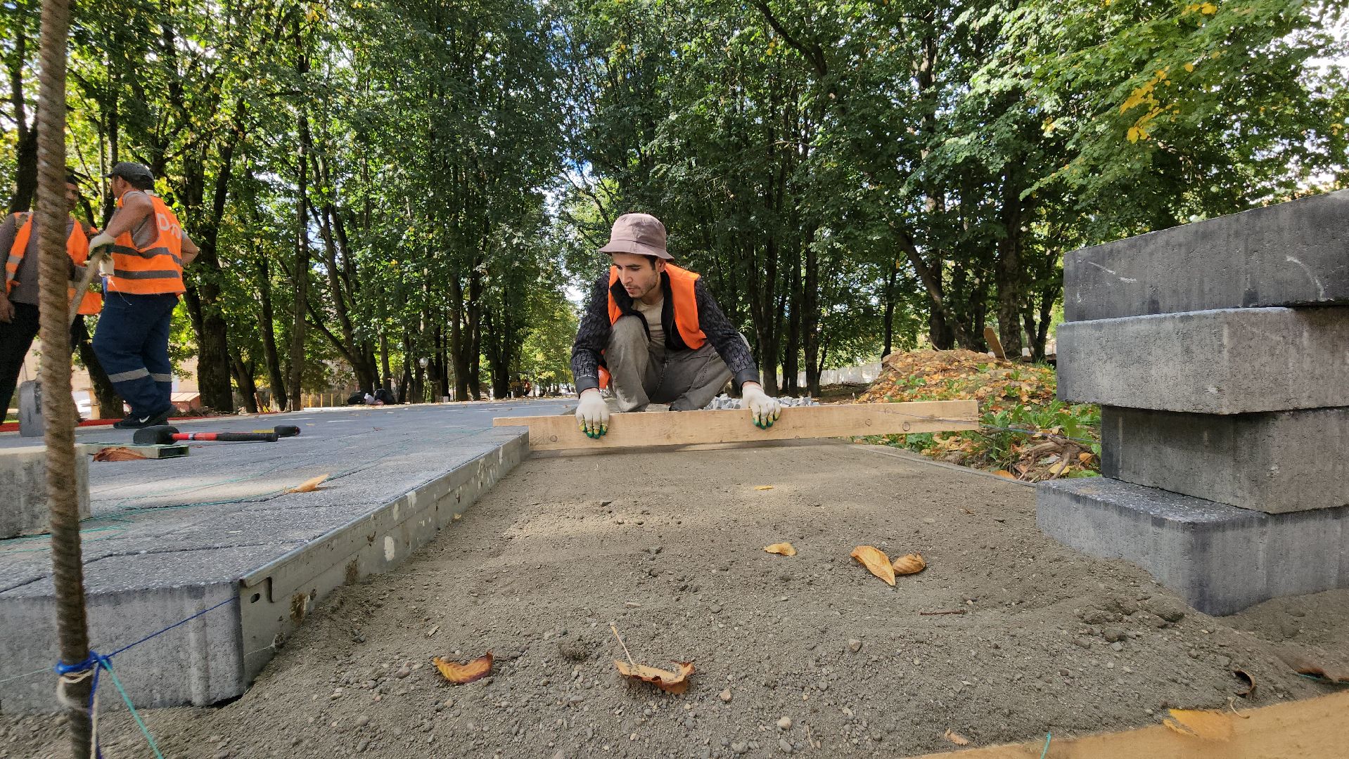 Руза, Благоустройство, Сквер ,