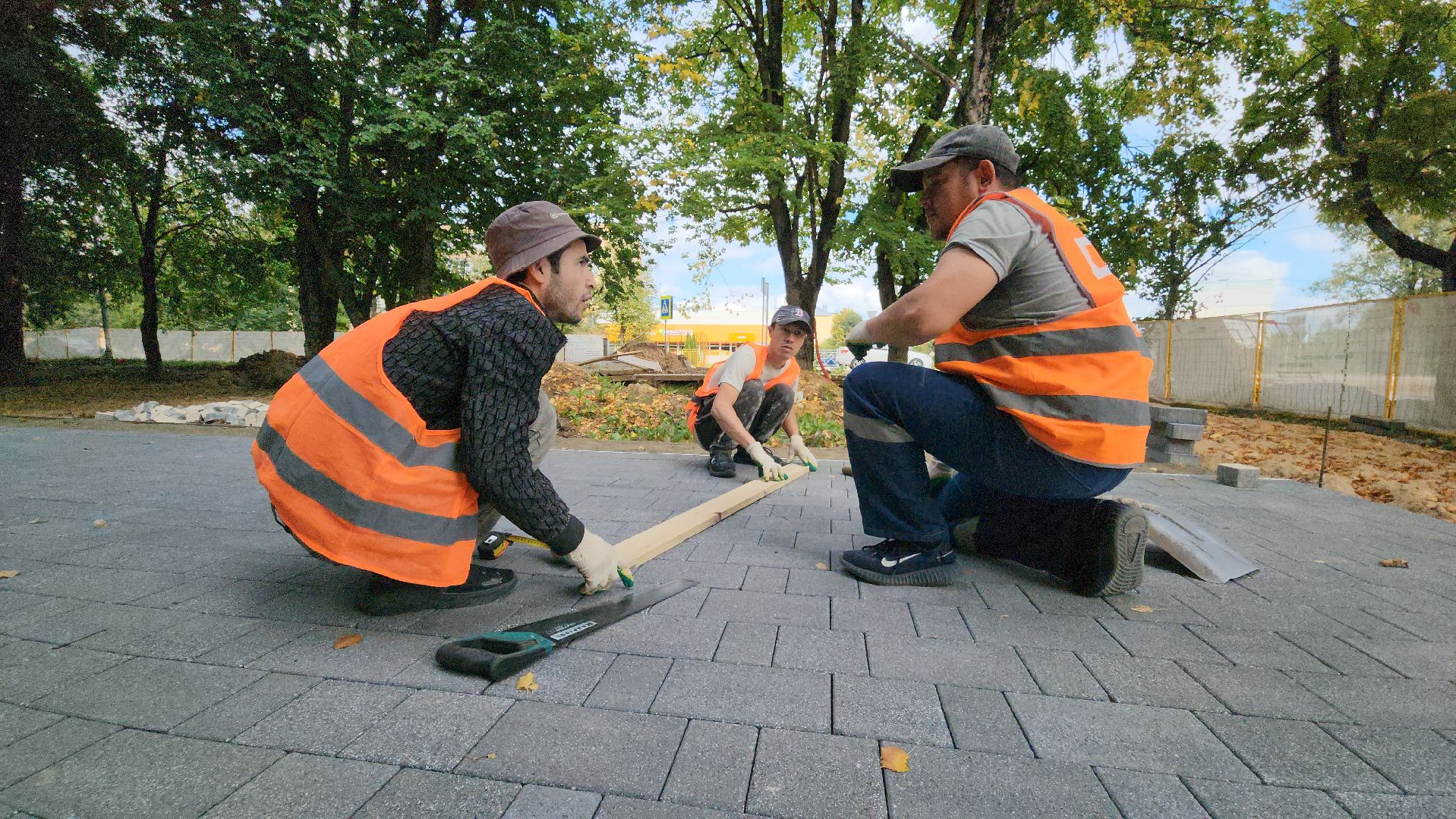 Руза, Благоустройство, Сквер ,