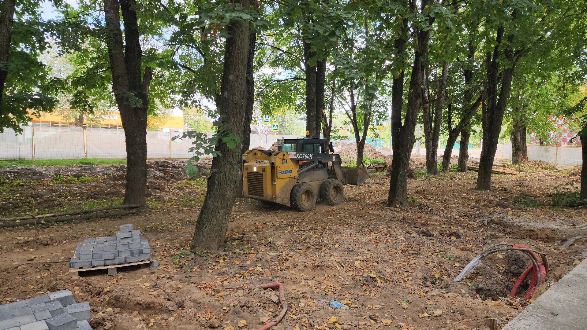 Руза, Благоустройство, Сквер ,