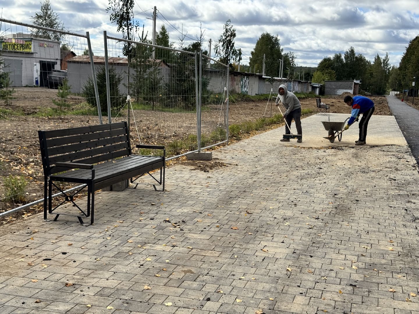 шаховская, рижский сквер, благоуйстройство, новый сквер,место отдыха,