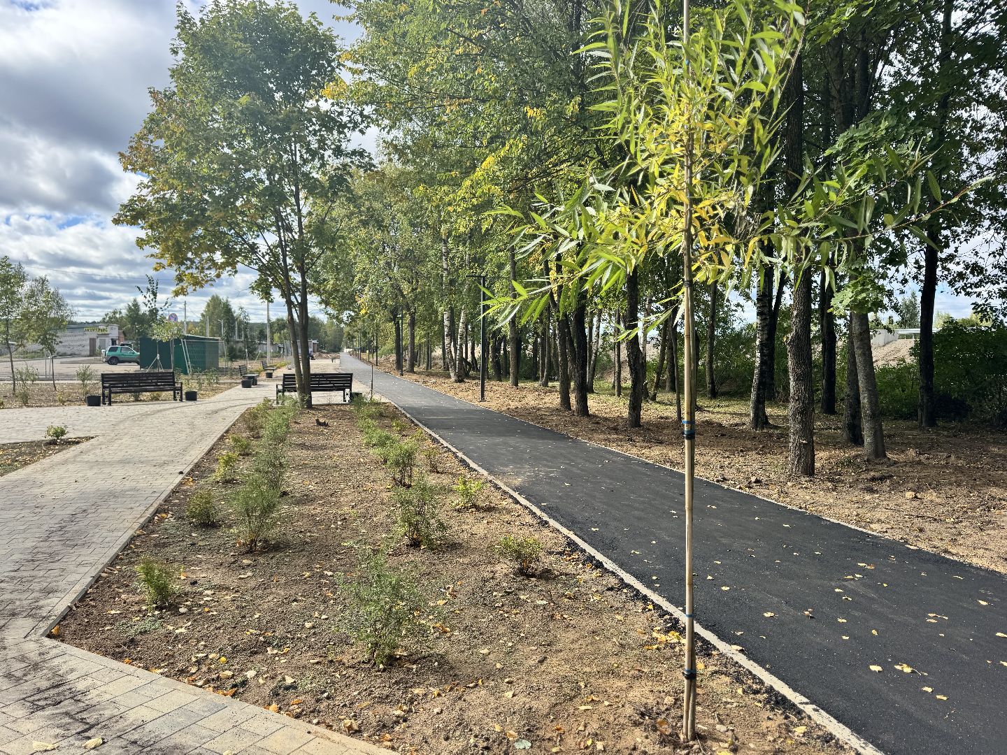 шаховская, рижский сквер, благоуйстройство, новый сквер,место отдыха,