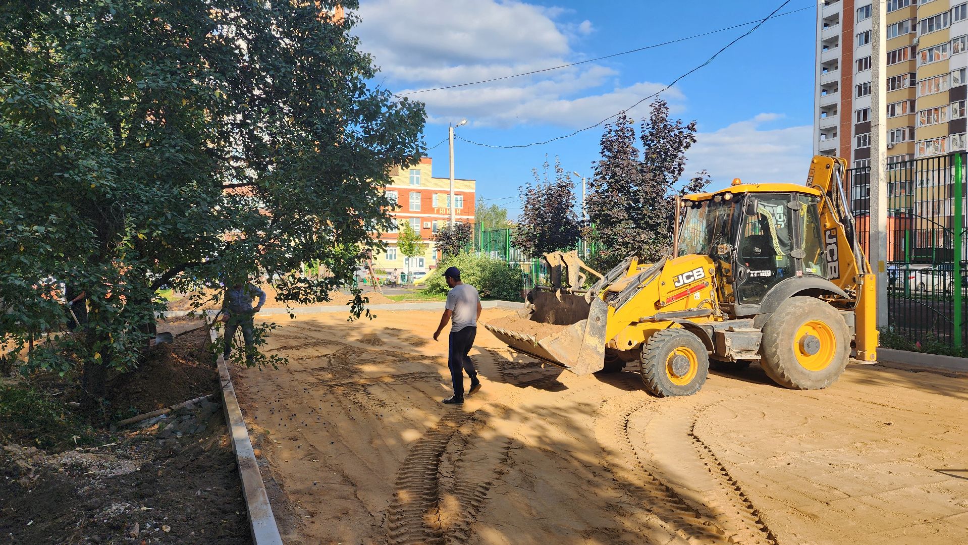 благоуйстройство, благоустройство 2025,  благоустройство двора,  домодедово, подмосковье,