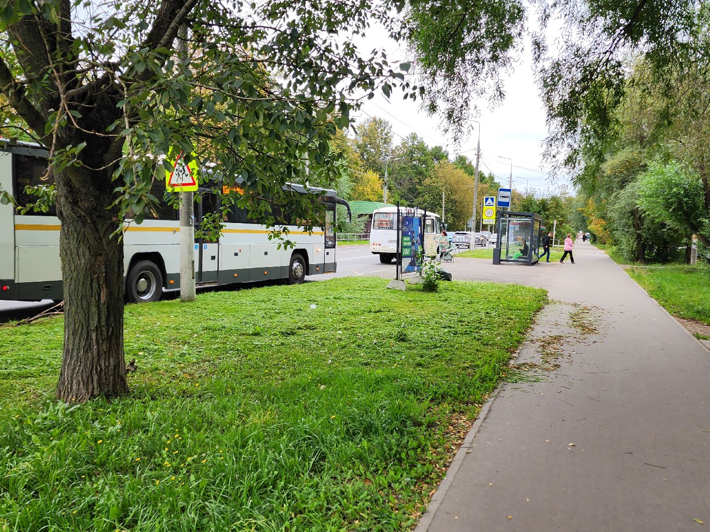 чехов, улица чехова, мосавтодор, покос травы, газонокосилки, содержание дорог, региональные трассы, уборка дорог, мбу чеховское благоустройство,