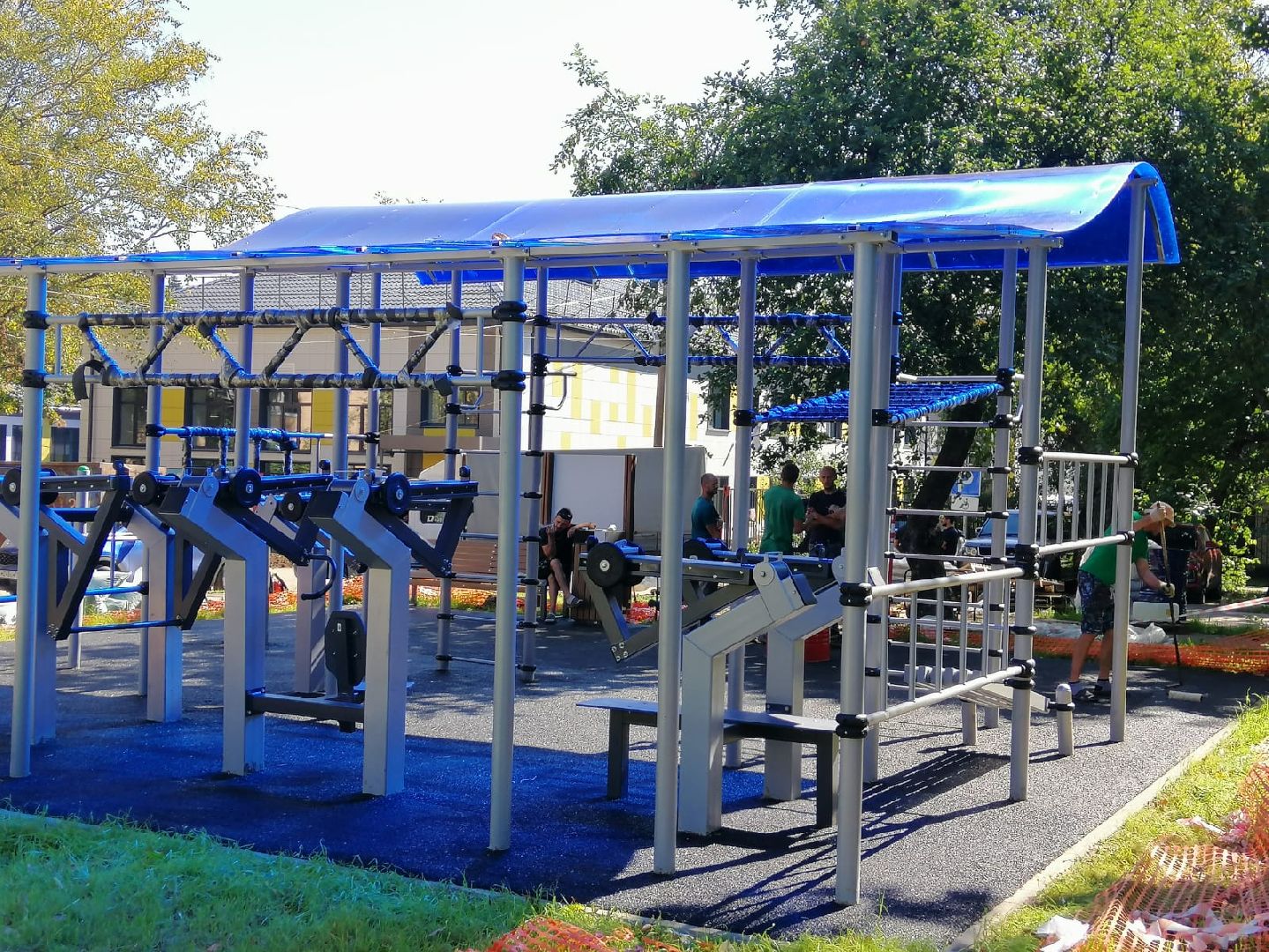 городской округ восход, благоустройство, спортивная площадка, воркаут площадка,