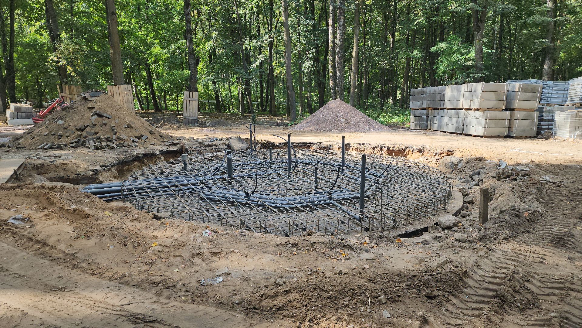 красногорск, день города, городской парк, фонтан, реконструкция,