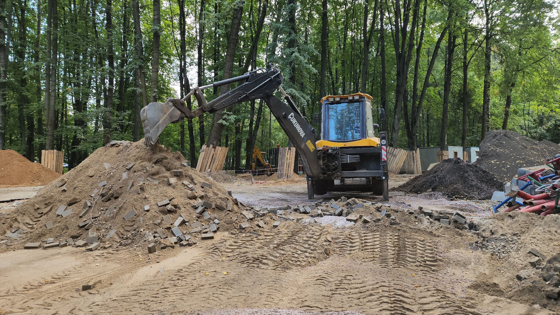 красногорск, день города, городской парк, фонтан, реконструкция,