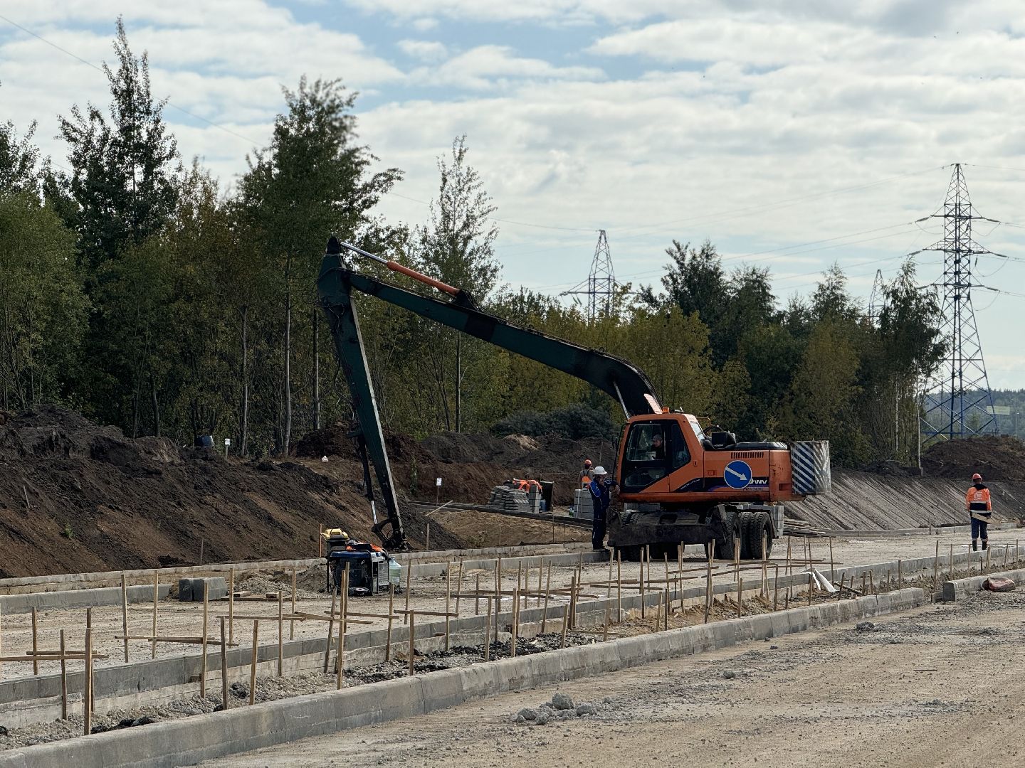 каширское шоссе, реконструкция дороги, ленинский го,