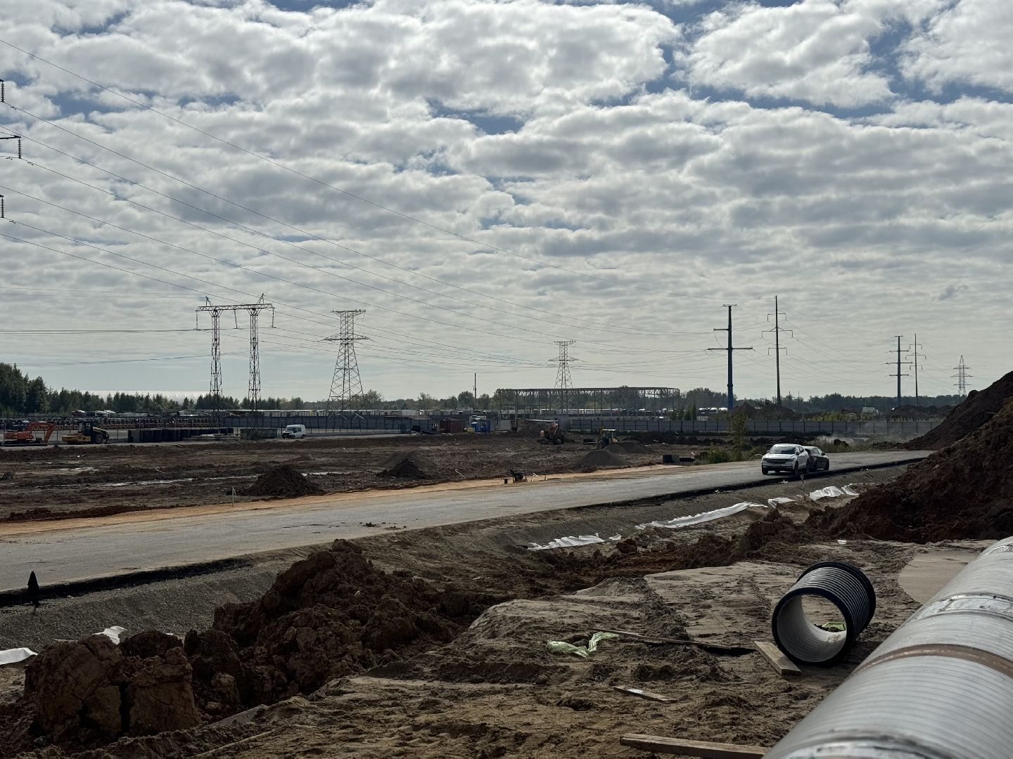 каширское шоссе, реконструкция дороги, ленинский го,