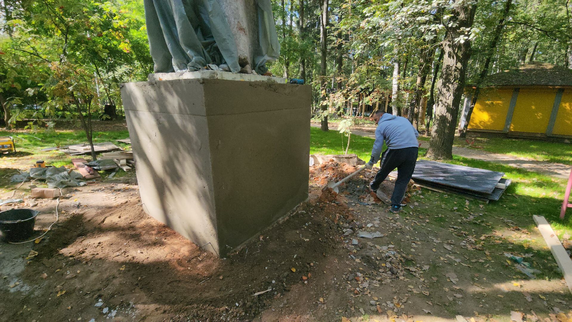 красногорск, история, краеведение, городской парк, реконструкция,