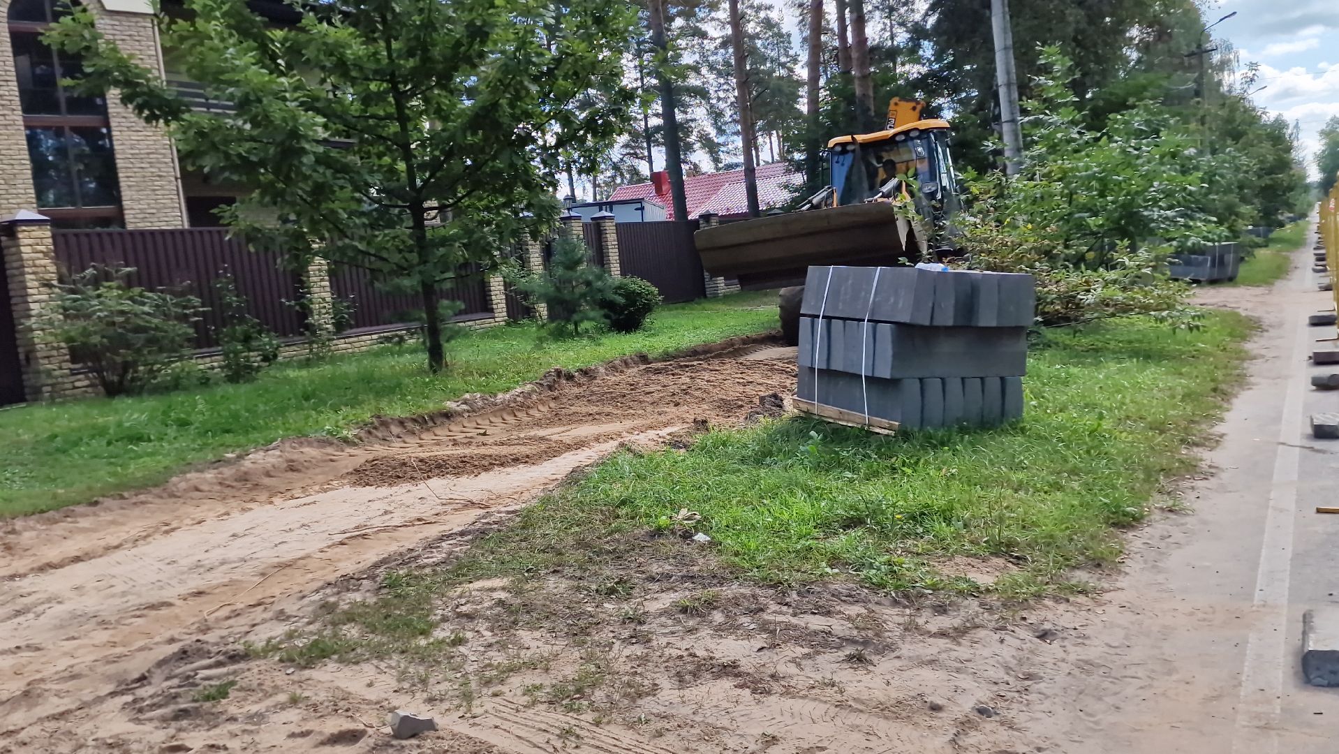 дубна, новыетротуары,