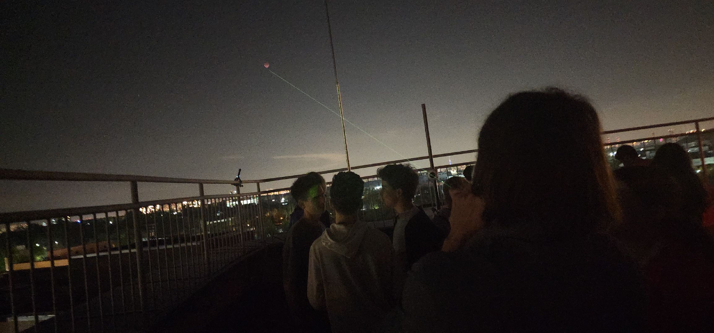 долгопрудный, технопарк, физтех-лицей, тротуарная астрономия, телескоп, школьники, кровавая луна,