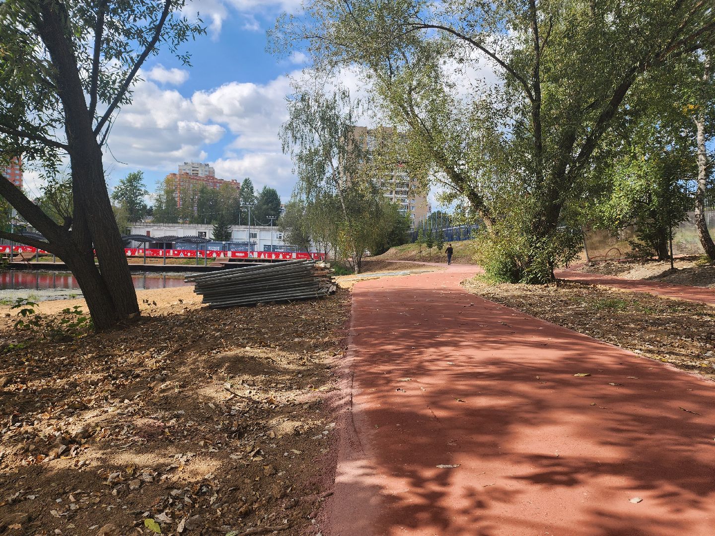 одинцово, благоустрйоство, комсомольский пруд,