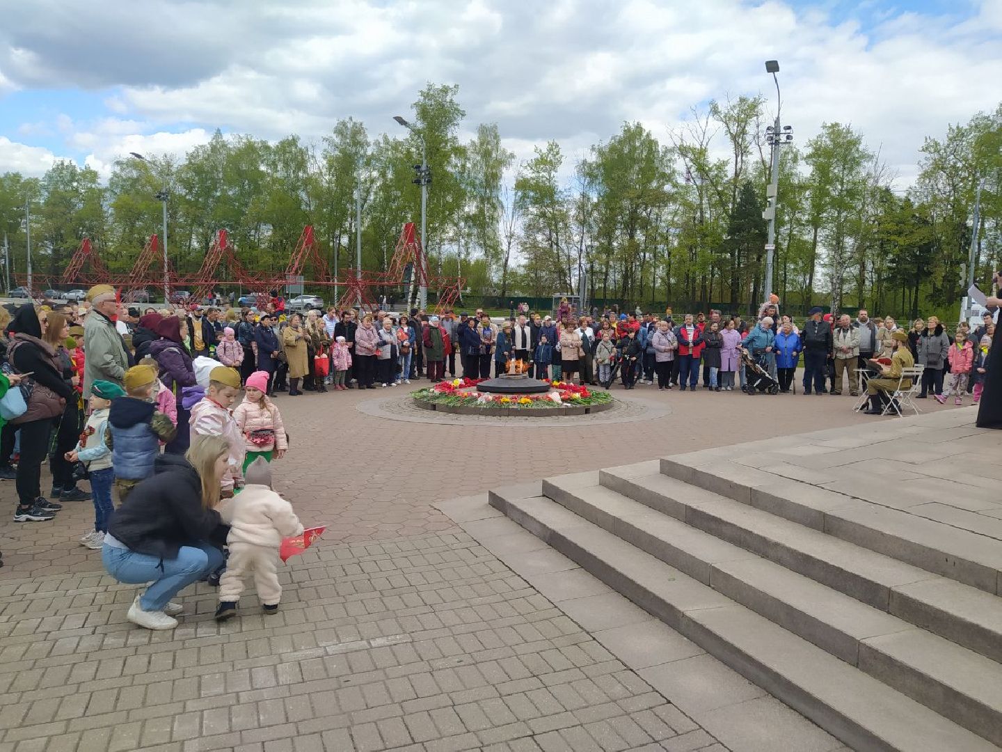 9 мая, день победы, Снегири