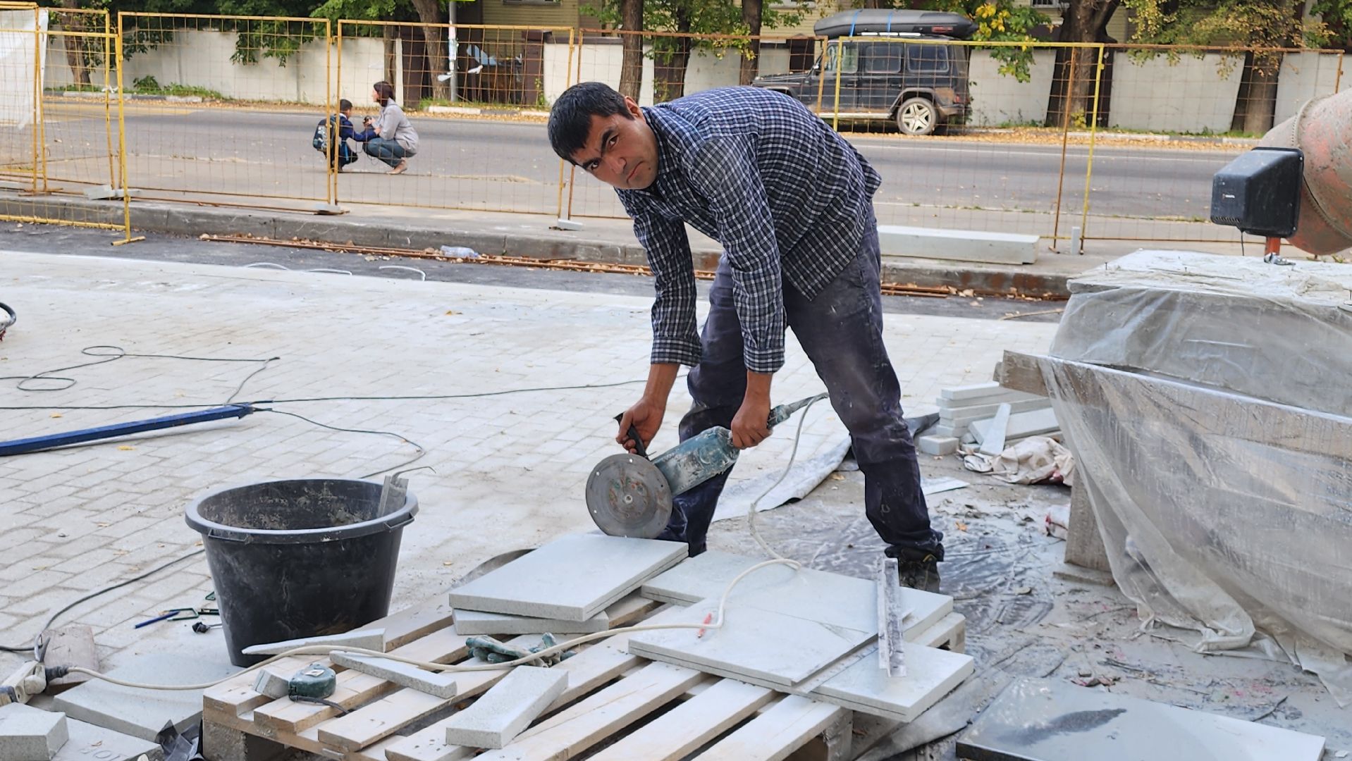 ремонт памятника вов, щёлково, реконструкция мемориала, Памятник воинам хлопчатобумажного комбината,