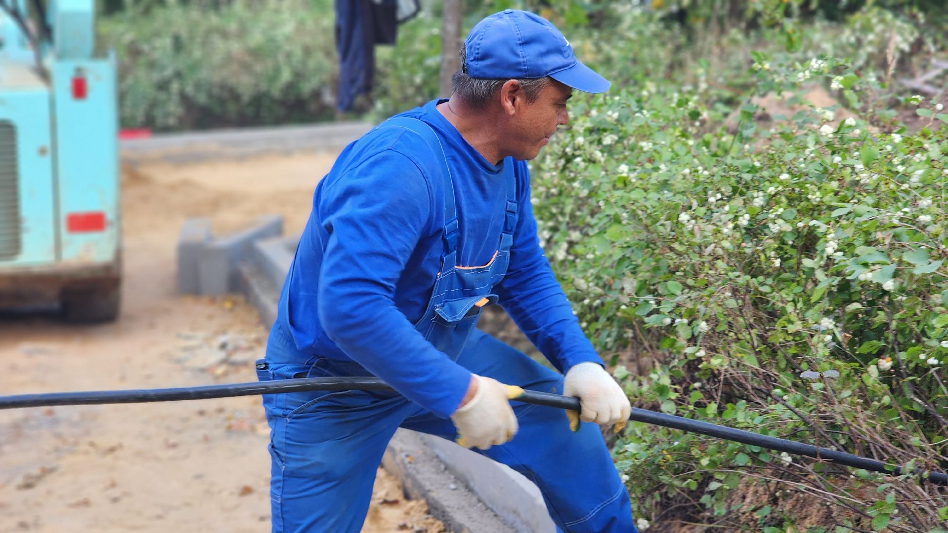 волоколамск, сычево, формирование комфортной городской среды, сквер, световой фонтан,
