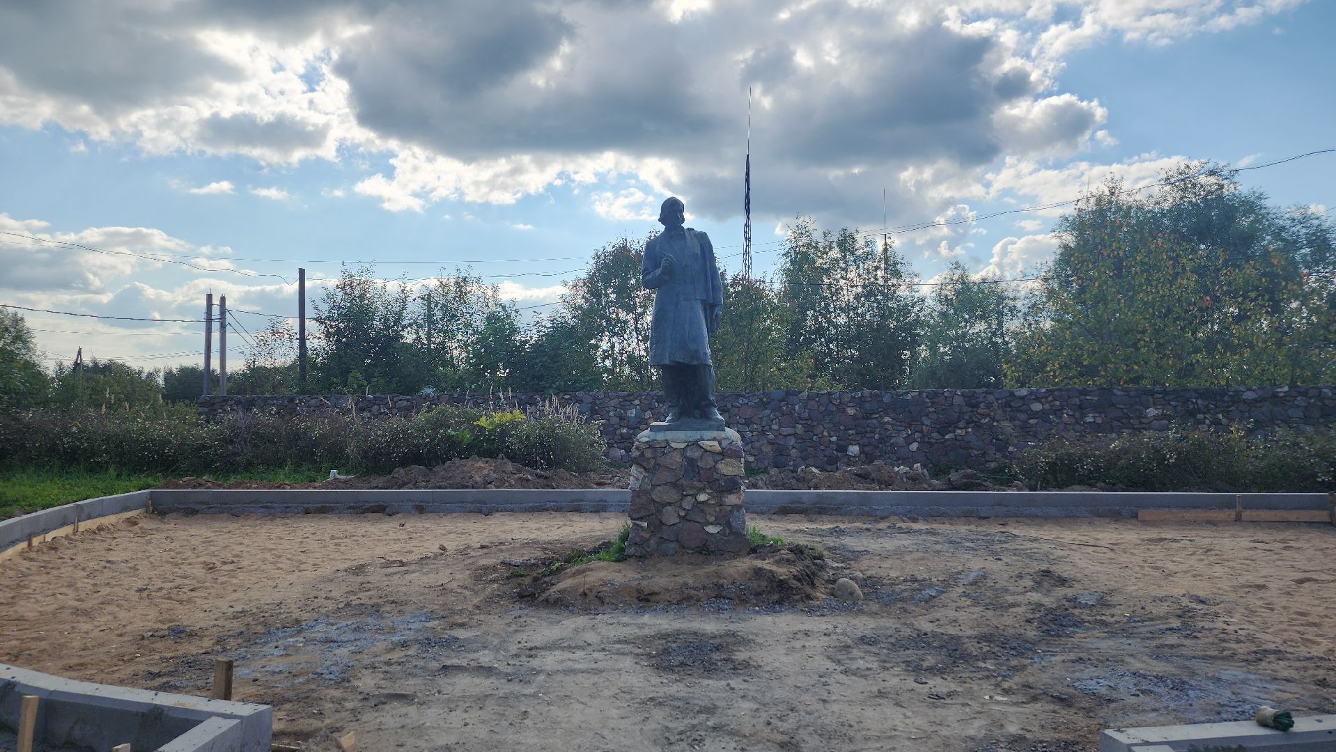 волоколамск, сычево, формирование комфортной городской среды, сквер, световой фонтан,