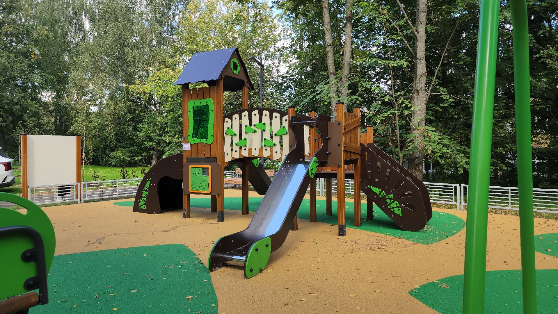 щёлково, благоустройство двора, чкаловский, новая детская площадка,