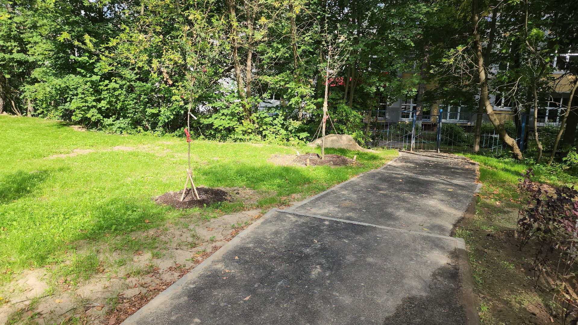 щёлково, благоустройство двора, чкаловский, новая детская площадка,