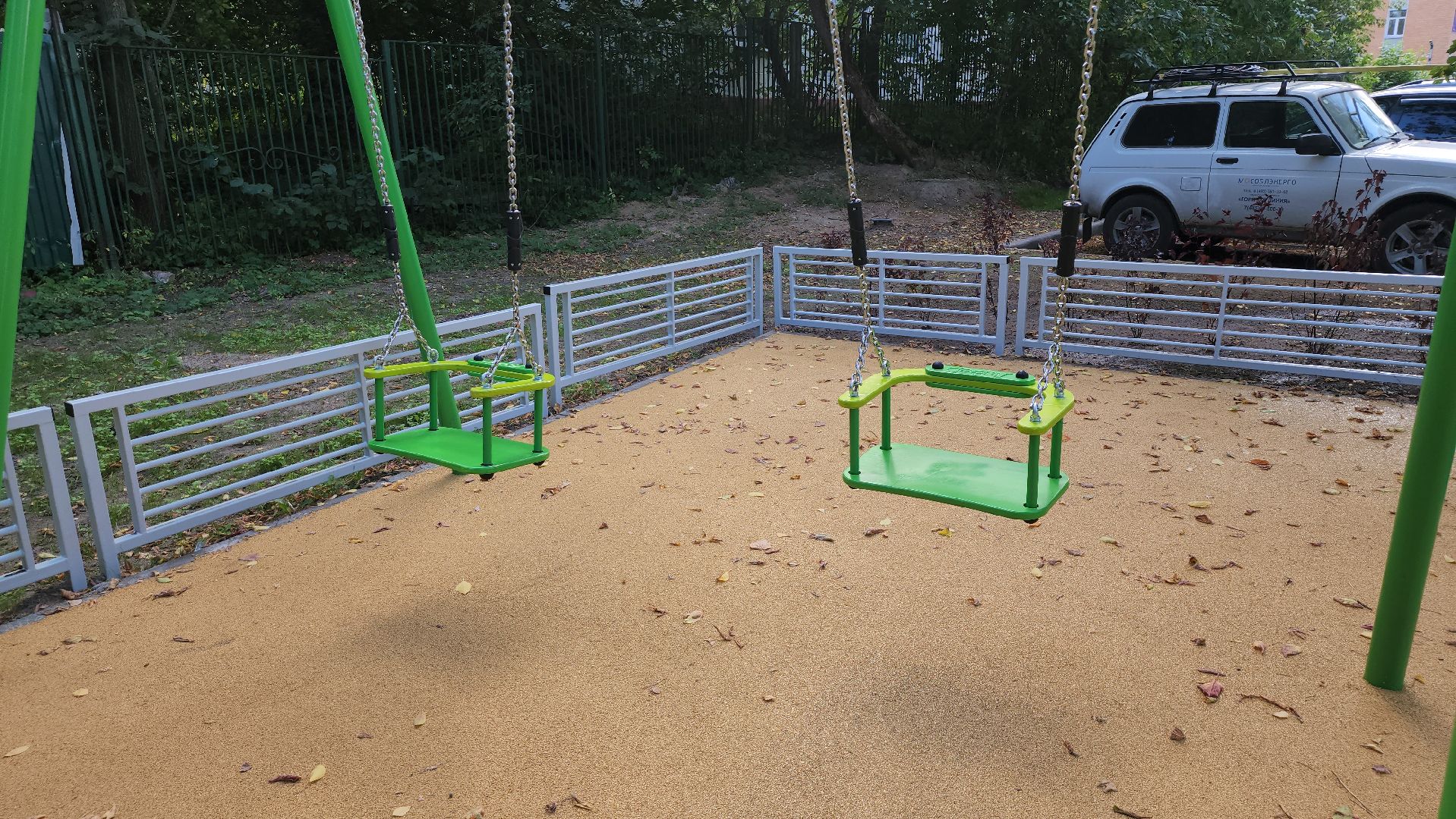 щёлково, благоустройство двора, чкаловский, новая детская площадка,