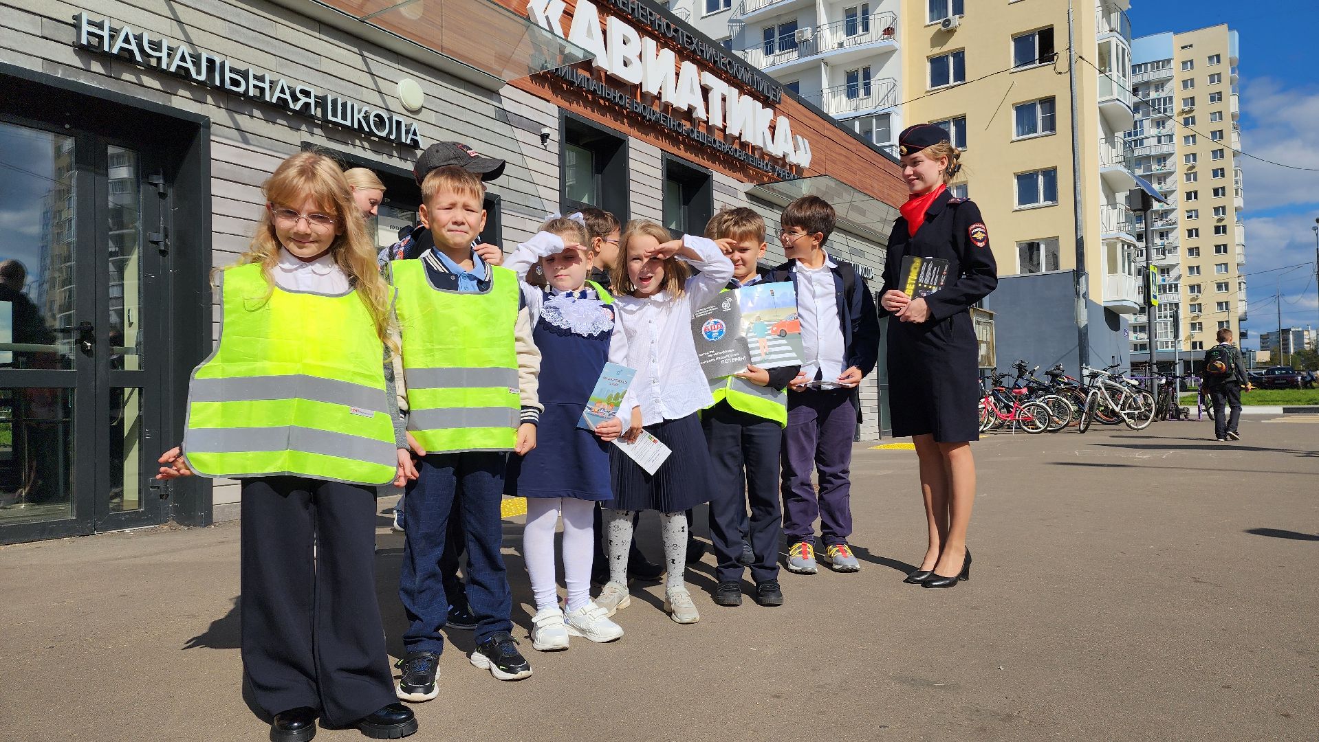 Госавтоинспекция , Лобня, Безопасность дорожного движения , Дети, Авиатика ,