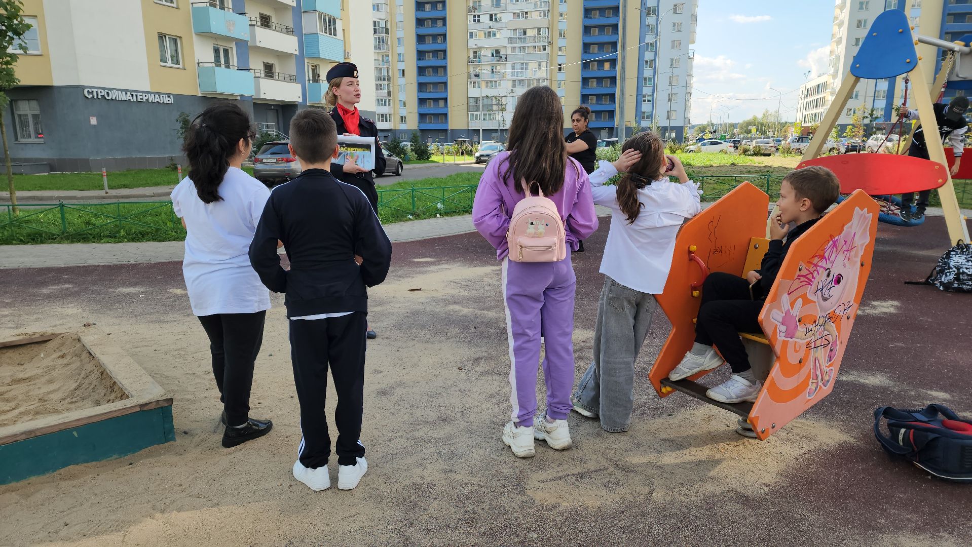 Госавтоинспекция , безопасный двор, Дети, Лобня,