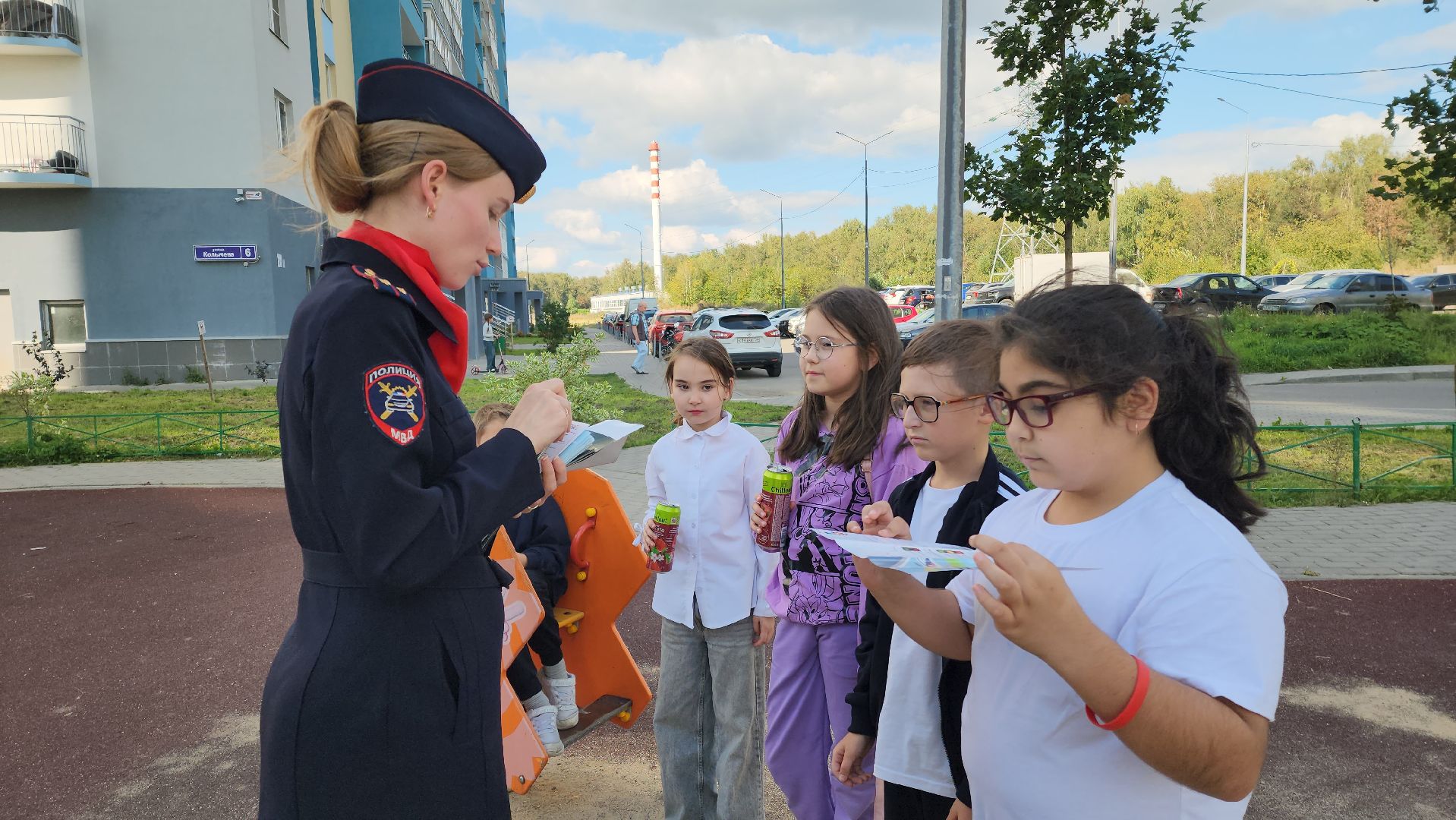 Госавтоинспекция , безопасный двор, Дети, Лобня,