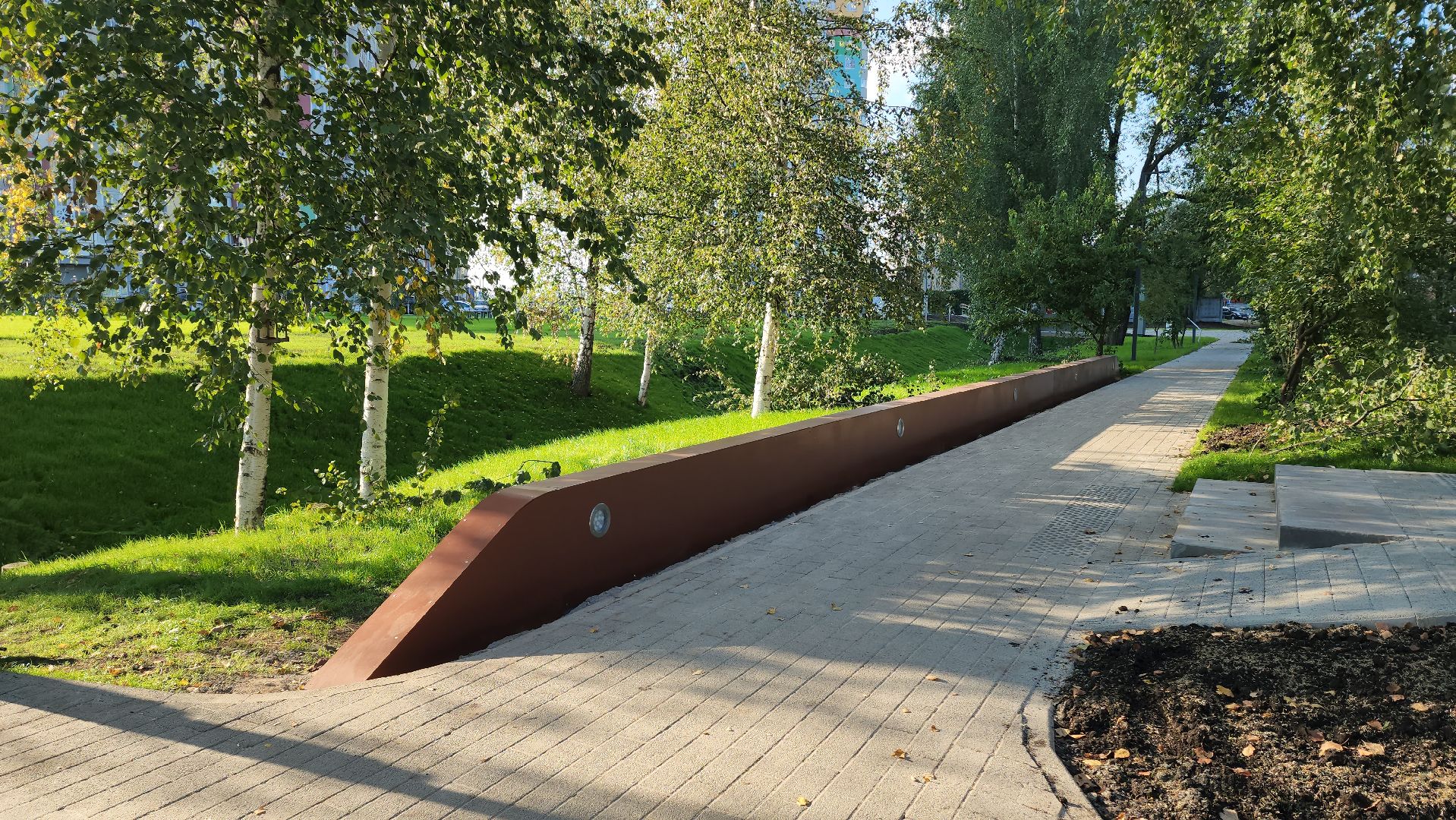 Парк Защитников Москвы , Лобня, Благоустройство парка ,