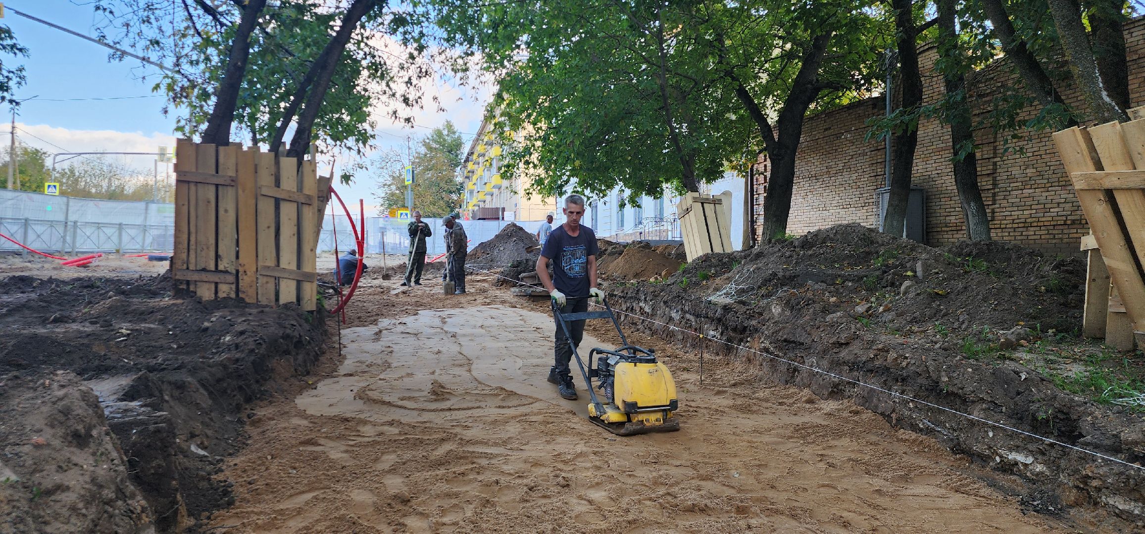 Истра,Благоустройство, Строительство, Парковка,