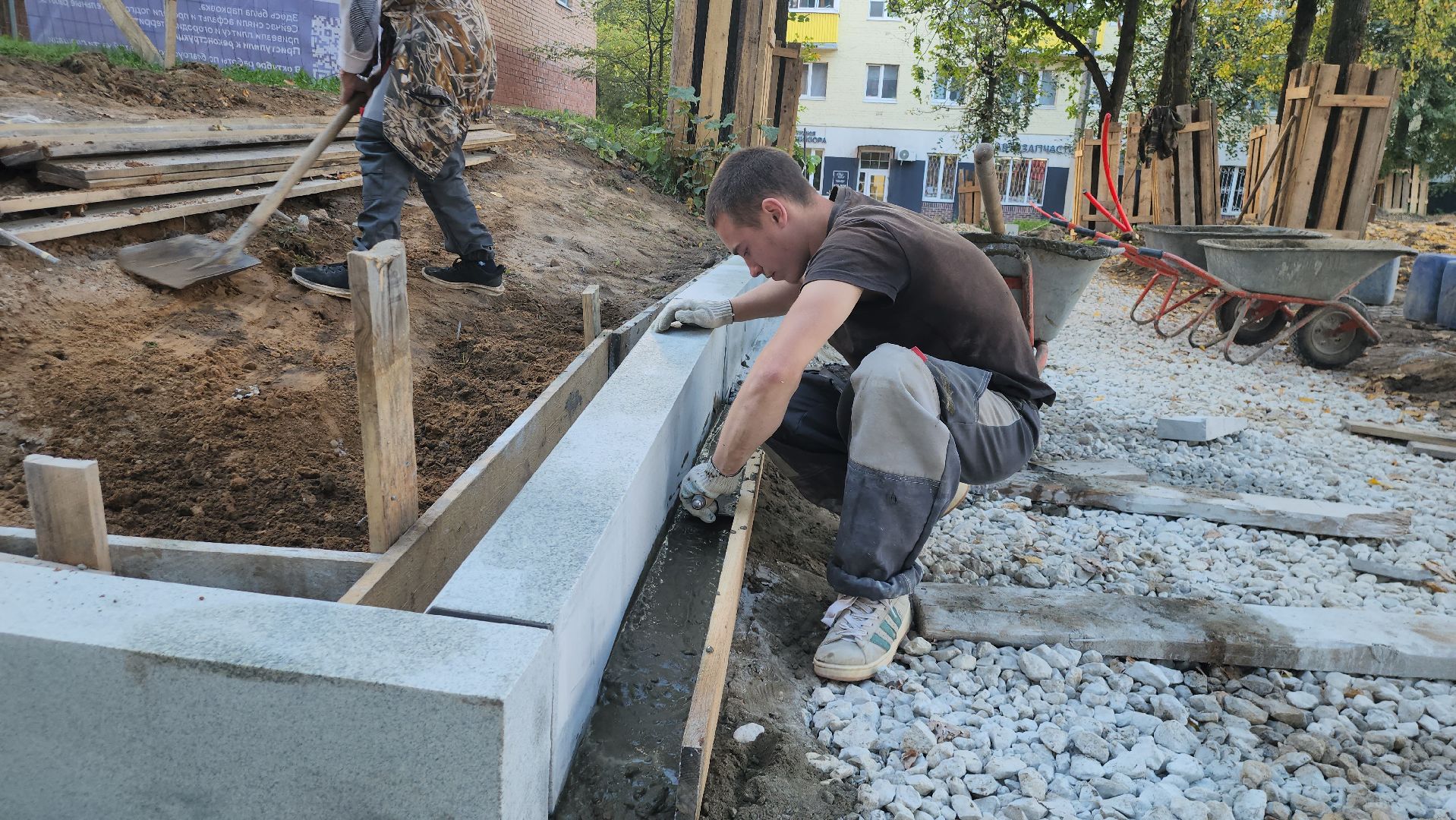 Истра,Благоустройство, Строительство, Парковка,