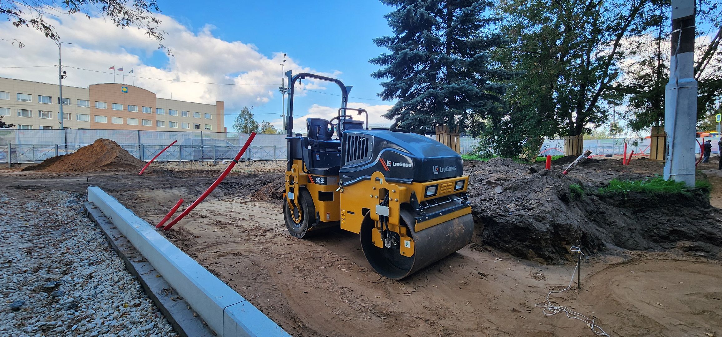 Истра,Благоустройство, Строительство, Парковка,