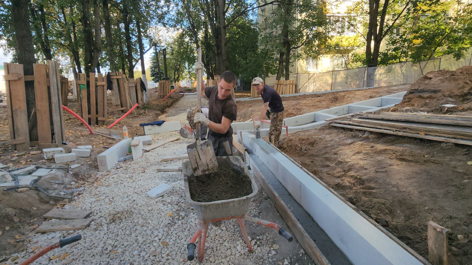 Истра,Благоустройство, Строительство, Парковка,