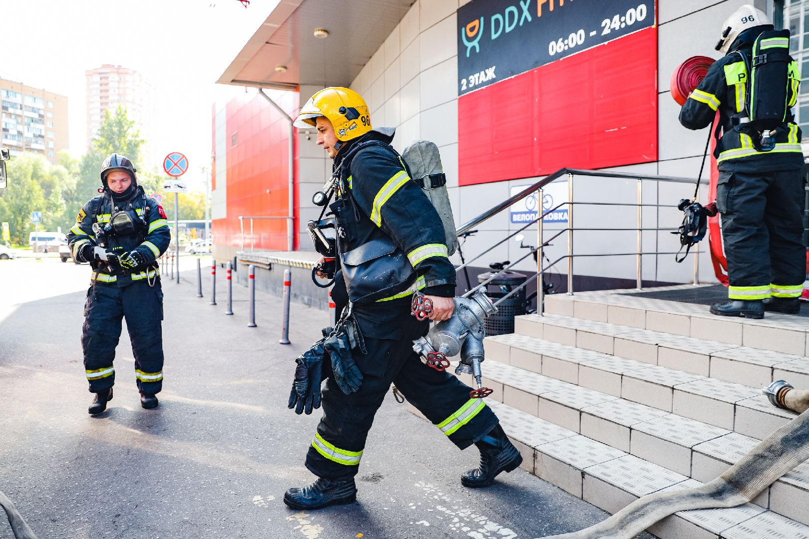 пожарный, эвакуация, безопасность, тренировка,