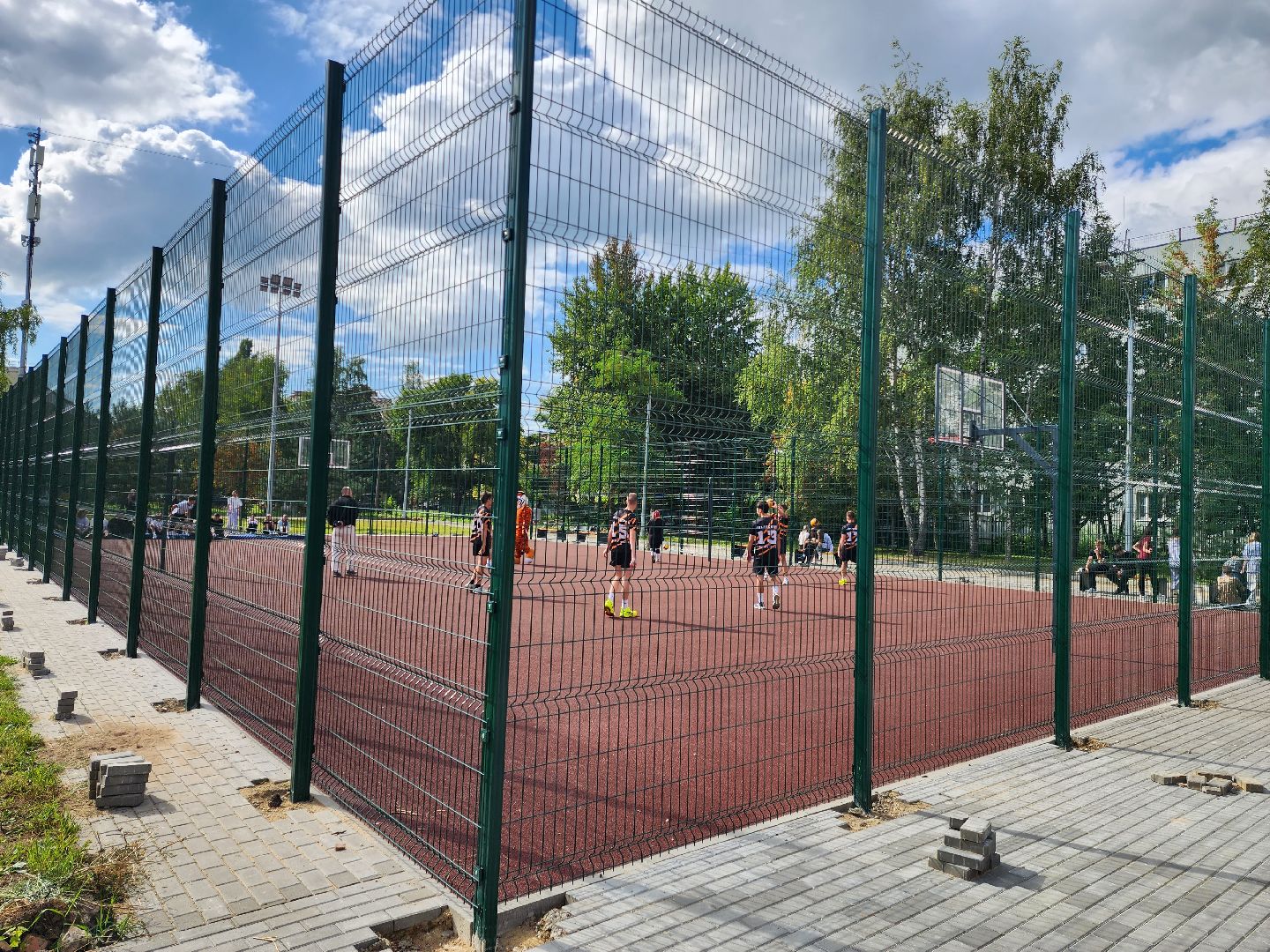 раменское, спорт, раменский колледж, новые спортивные площадки,