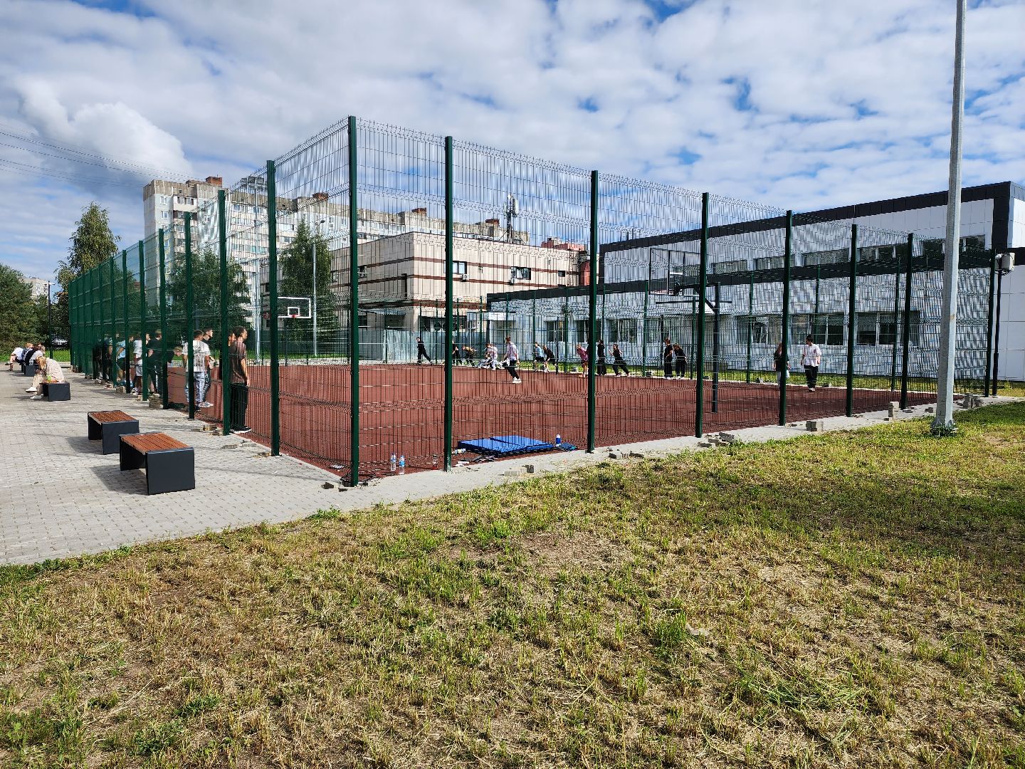 раменское, спорт, раменский колледж, новые спортивные площадки,