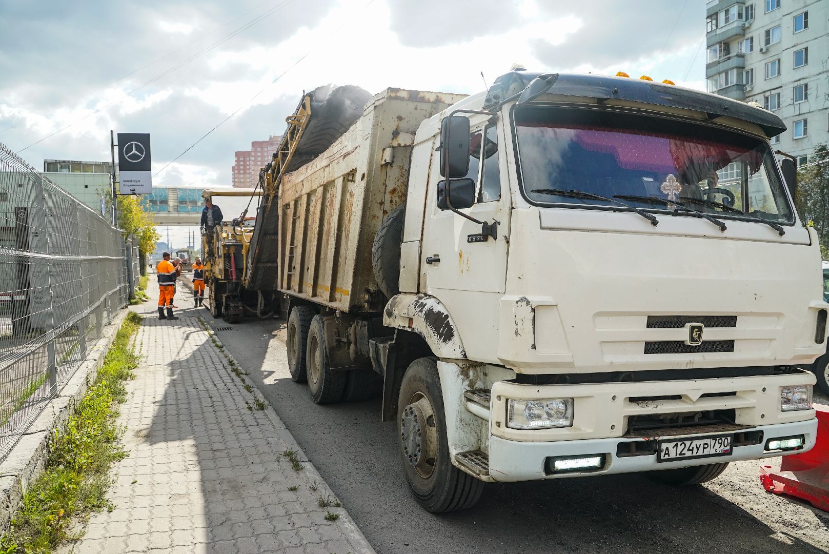 ремонт, дорога, асфальт,