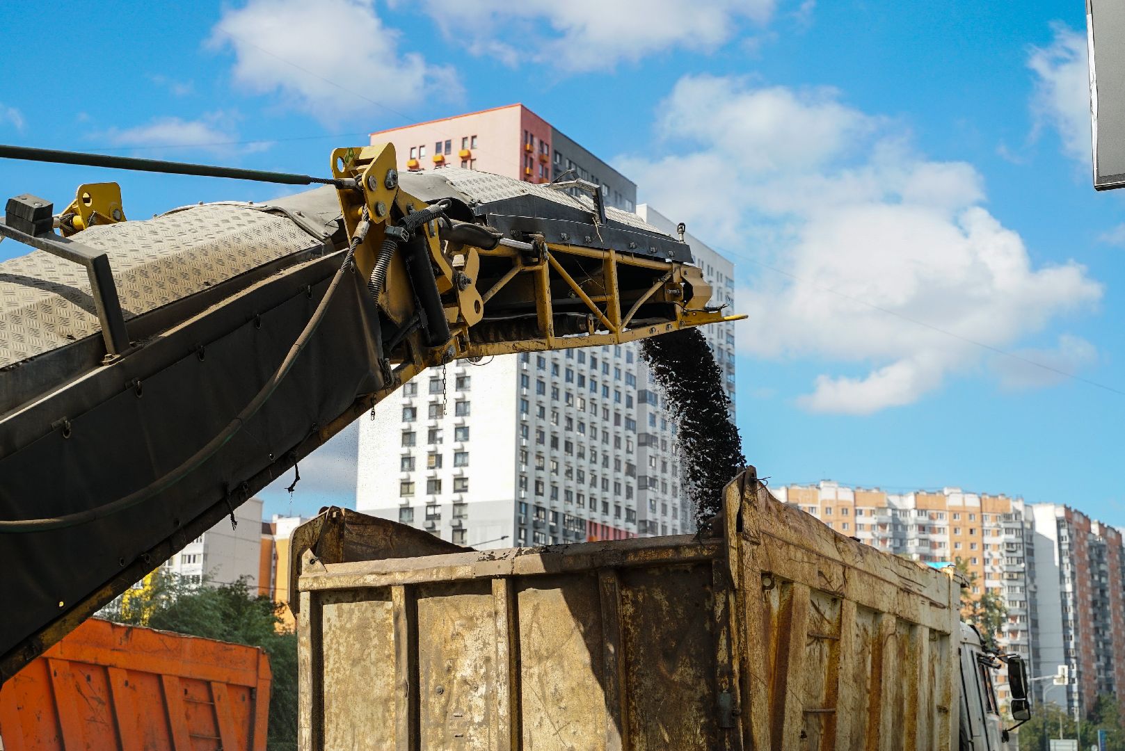 ремонт, дорога, асфальт,