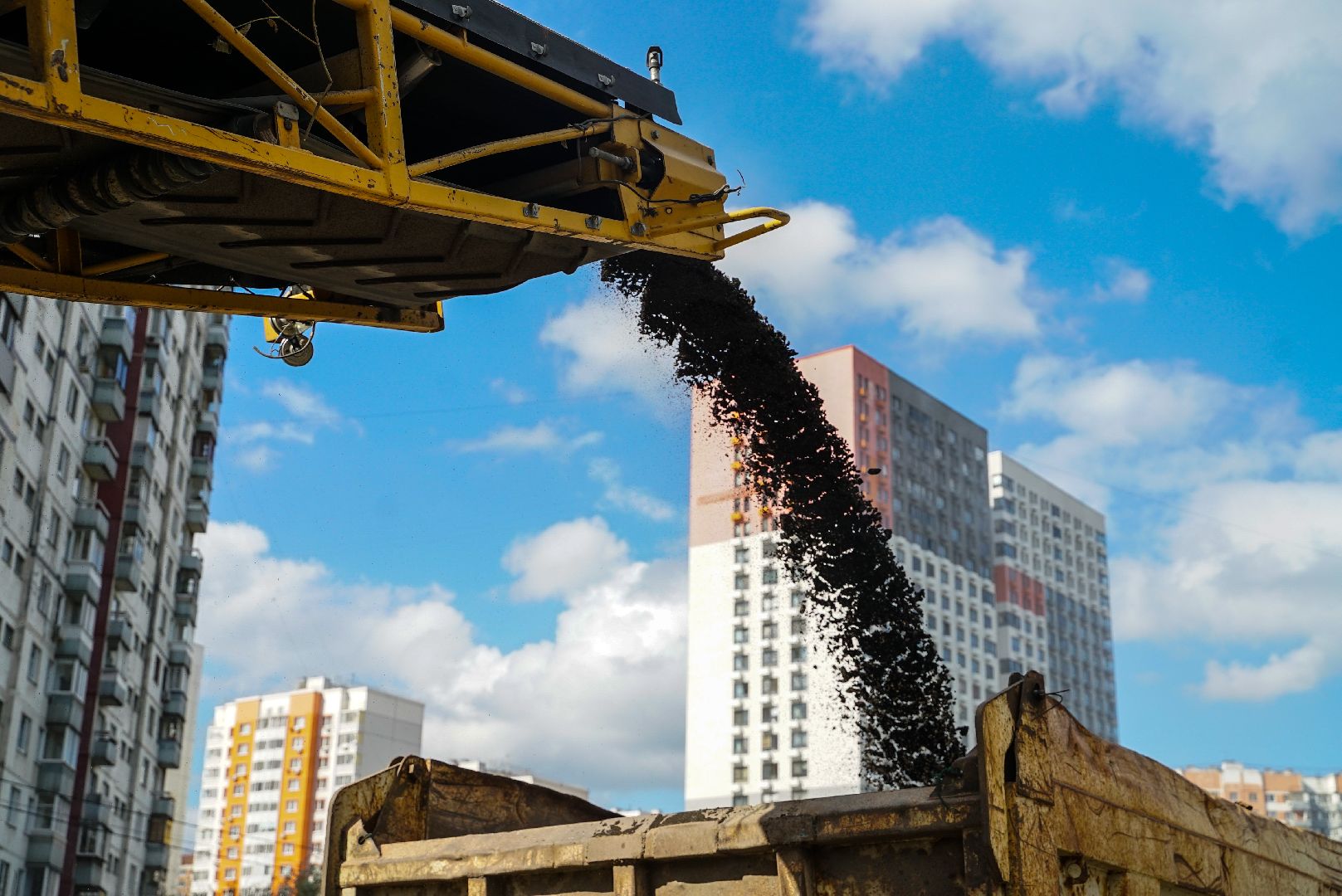 ремонт, дорога, асфальт,