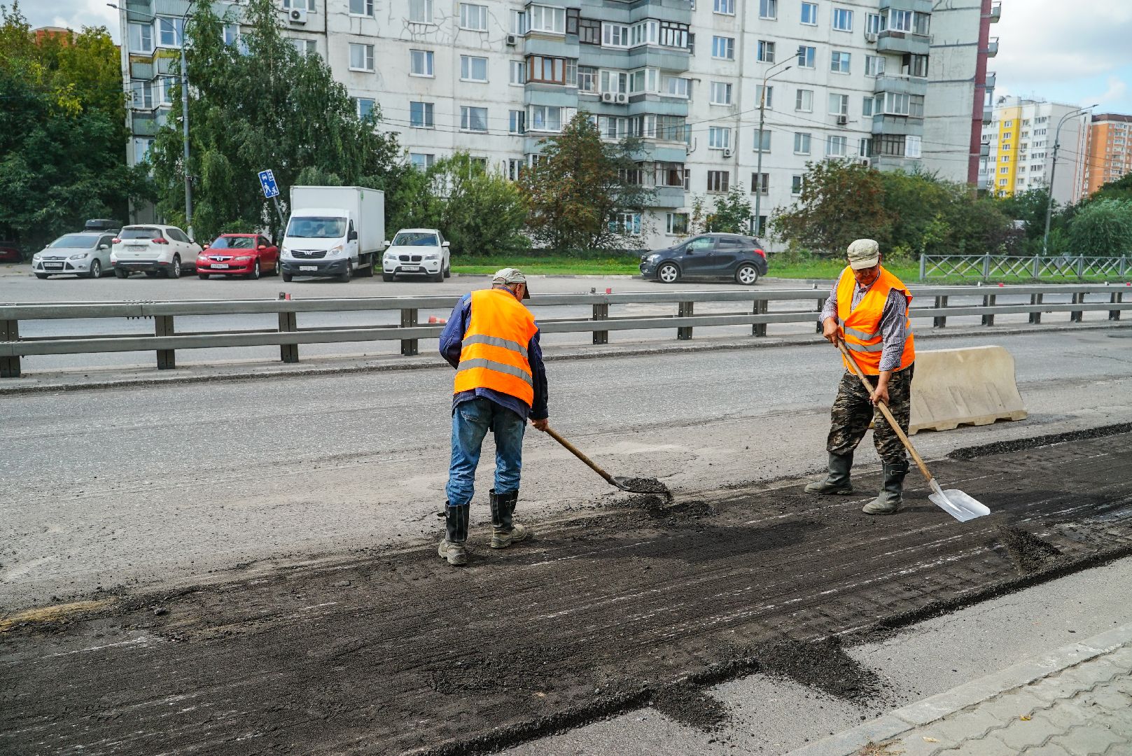 ремонт, дорога, асфальт,