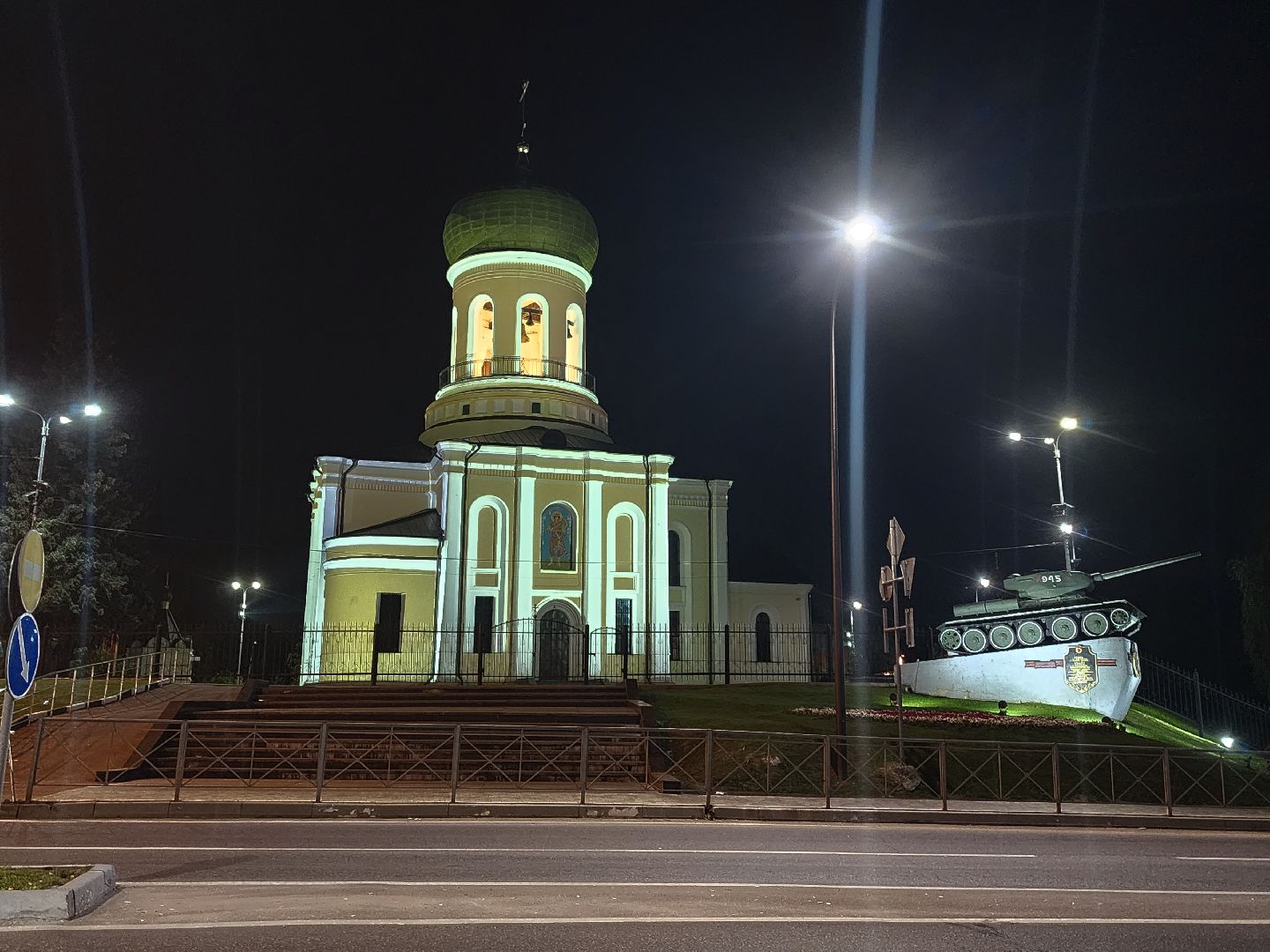 наро-фоминск, наро-фоминский городской округ, никольский собор наро-фоминска, архитектурная подсветка,