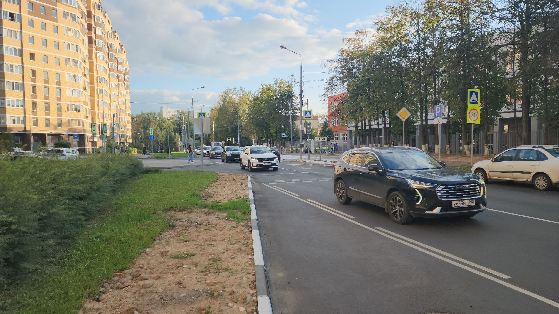 пушкино, ремонт дороги, новое пушкино, ремонт дорожного полотна, парковки, тротуары, бордюры,нацпроект,