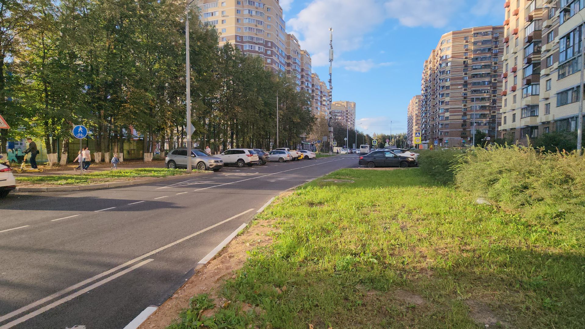 пушкино, ремонт дороги, новое пушкино, ремонт дорожного полотна, парковки, тротуары, бордюры,нацпроект,