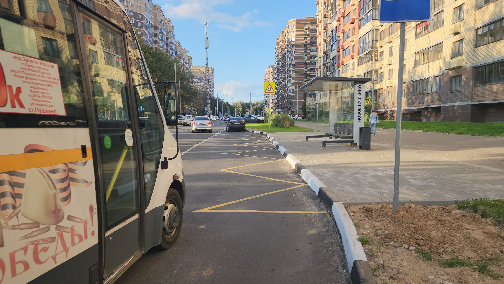 пушкино, ремонт дороги, новое пушкино, ремонт дорожного полотна, парковки, тротуары, бордюры,нацпроект,