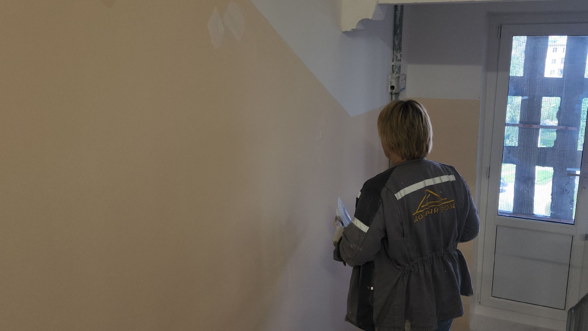 серпухов, ремонт подъезда в серпухове, улица советская, ук добрый дом,