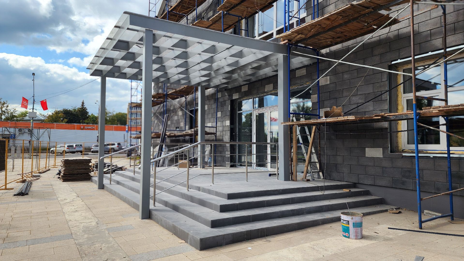 руза, цкии, ремонт фасада, строительство, культура,