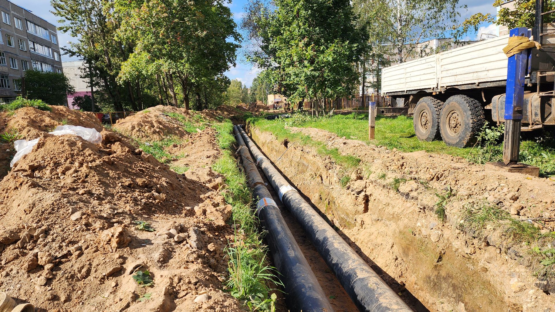 руза, жкх, замена труб,