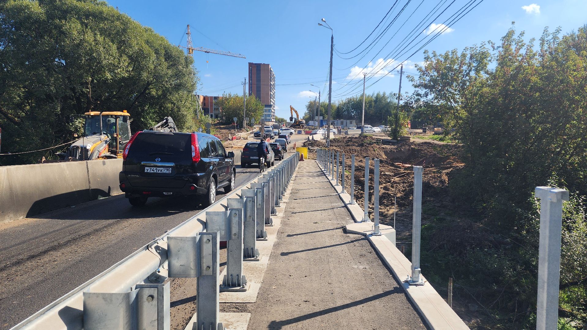 капитальный ремонт, строительство , мост, домодедово, подмосковье, капремонт,река рожайка,