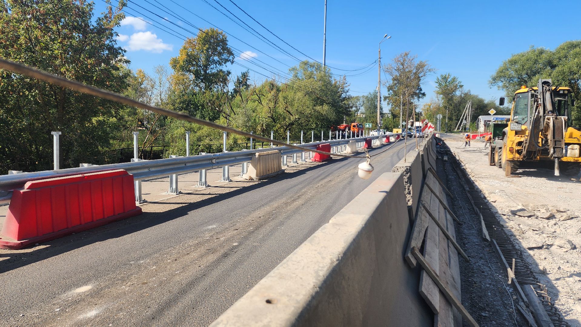 капитальный ремонт, строительство , мост, домодедово, подмосковье, капремонт,река рожайка,