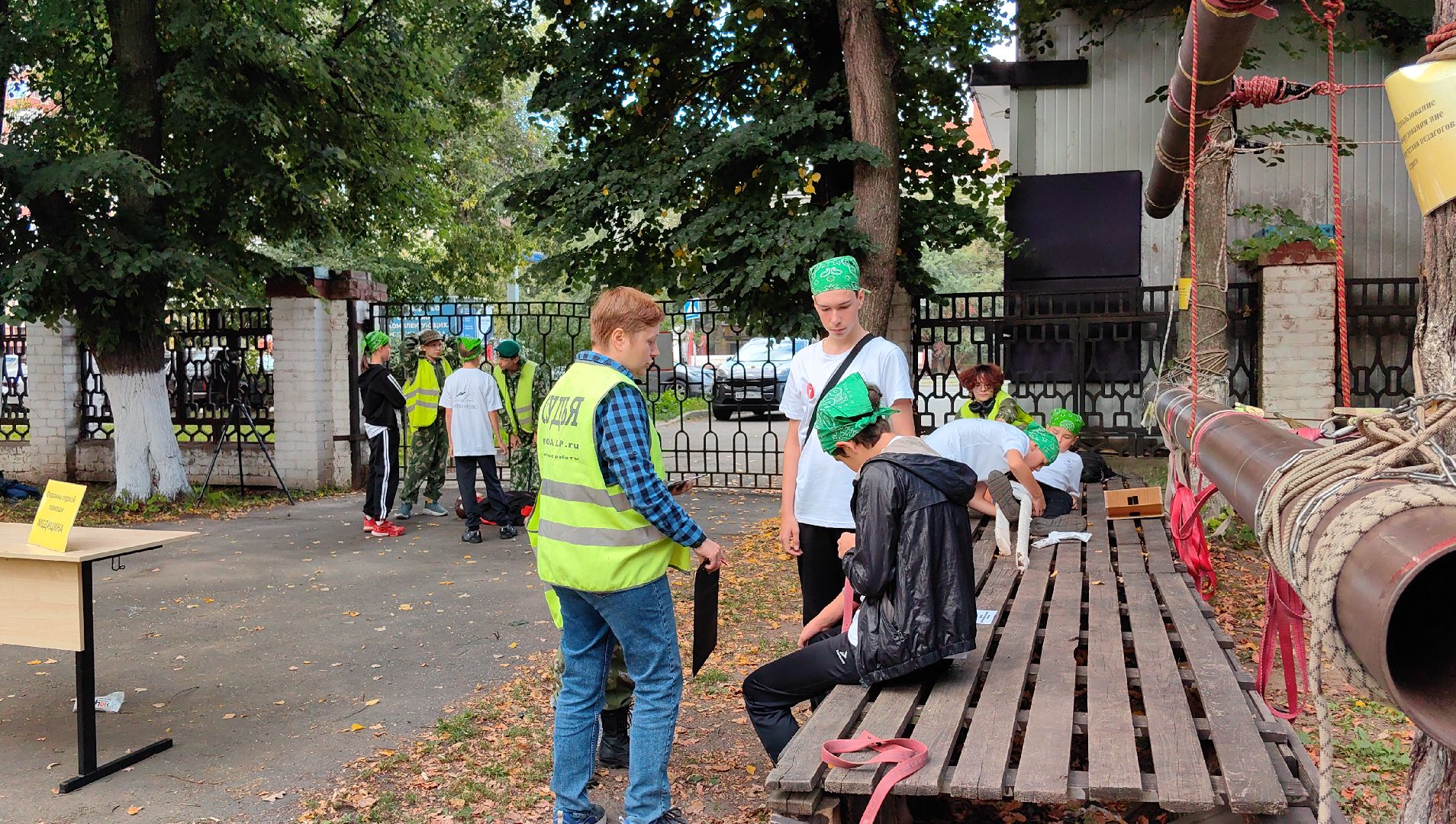 турслёт, команда, движение первых, палатка, компас, первая помощь,