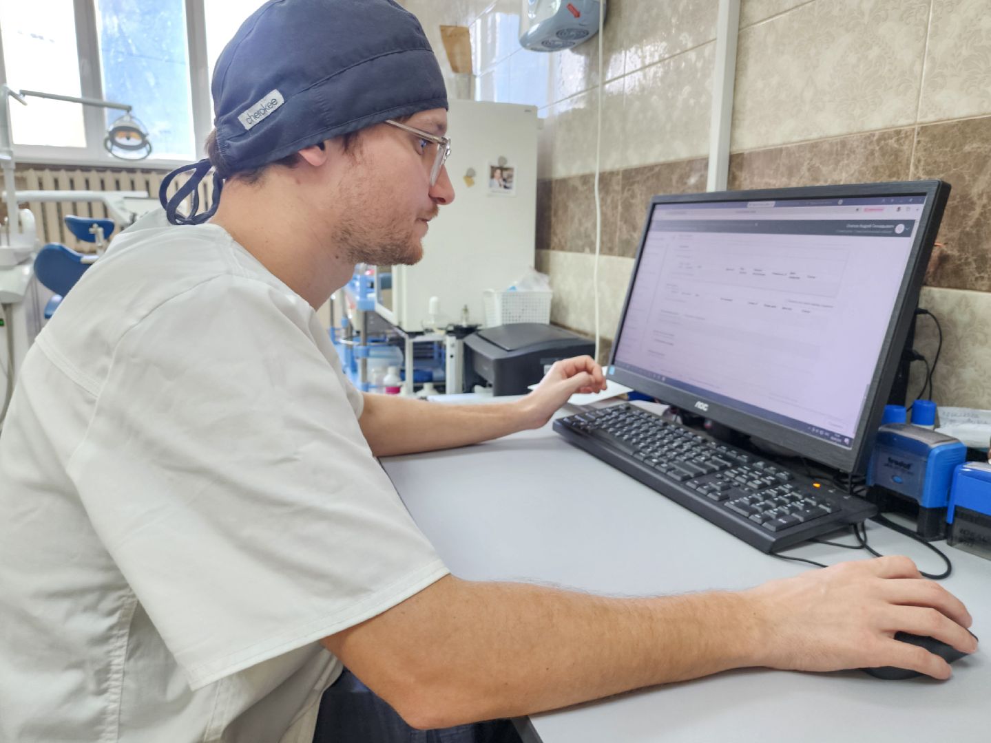 Подольск, онкоскрининг полости рта, Стоматолог, покб,