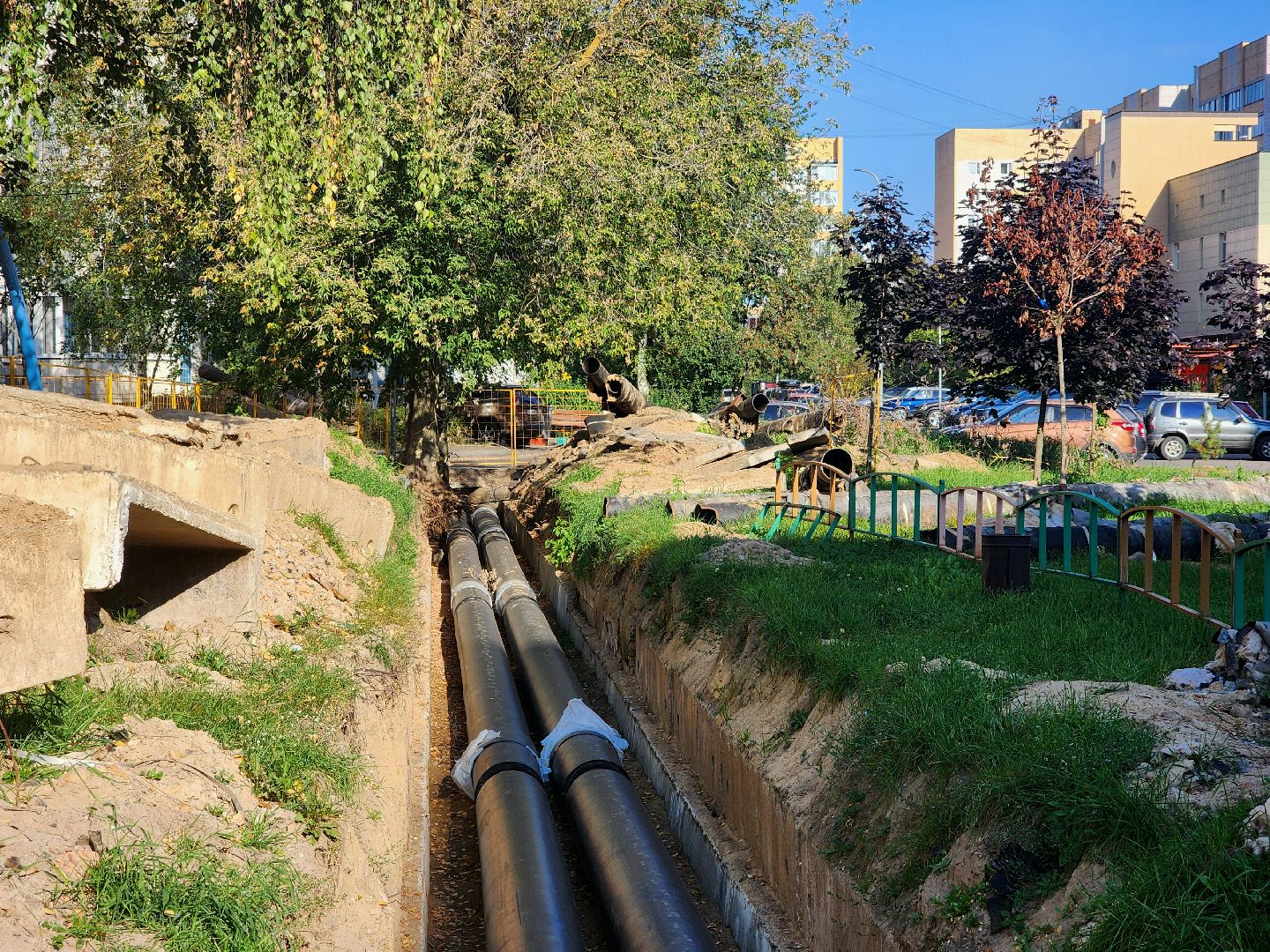 дубна, жкх, теплоснабжение, теплотрасса, капремонт теплосетей,